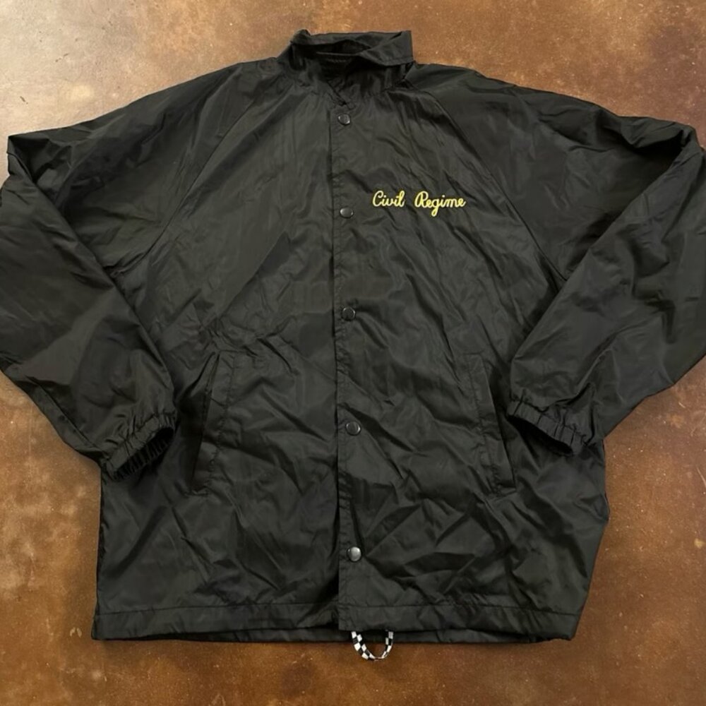 Civil Regime Windbreaker Jacket Size Small
